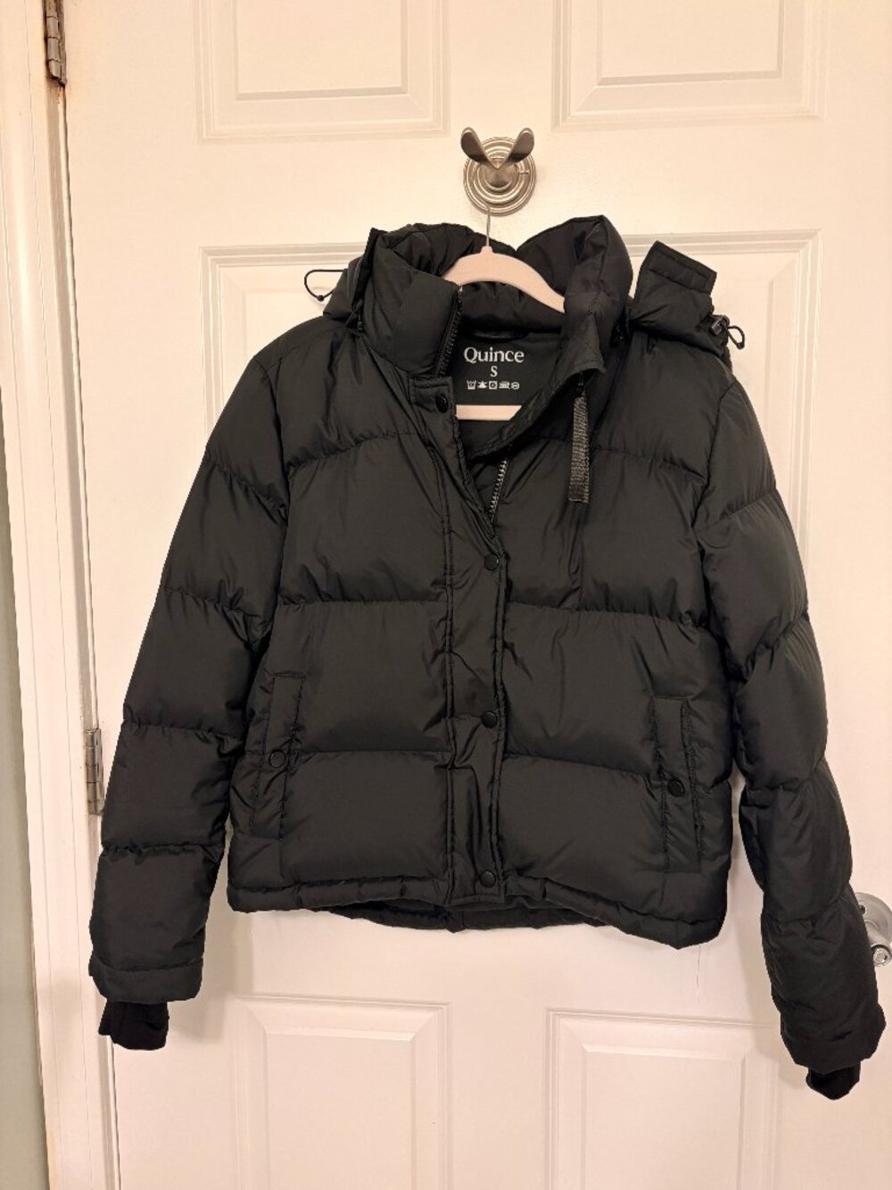 Responsible Down Cropped Puffer Jacket